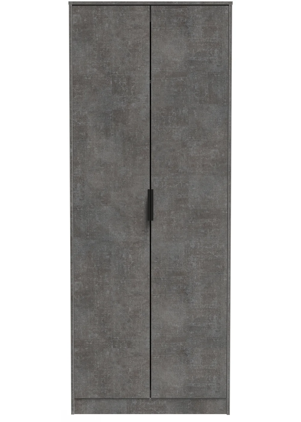 Swift Milano 2 Door Wardrobe (197cm x 53cm x 74cm) - One Size Image 1