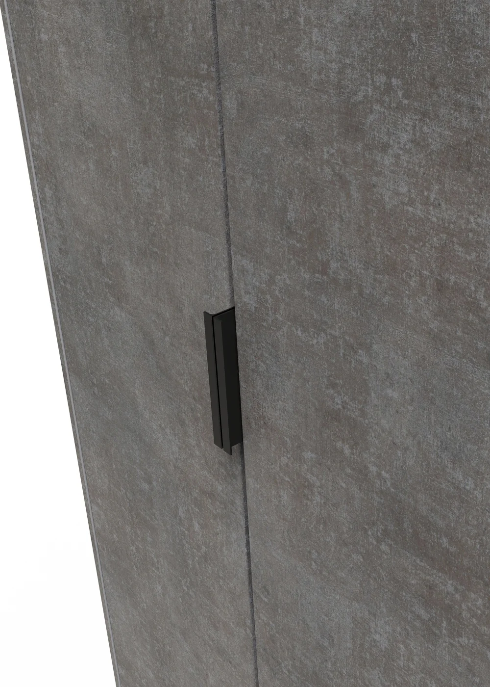 Swift Milano 2 Door Wardrobe (197cm x 53cm x 74cm) - One Size Image 2