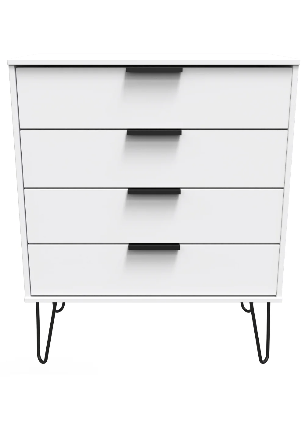 Swift Milano 4 Drawer Chest (88.5cm x 41.5cm x 76.5cm) - One Size Image 1
