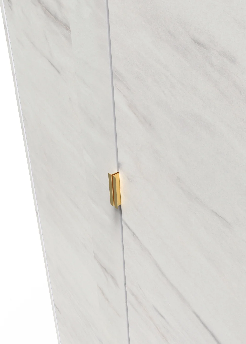 Swift Milano 2 Door Wardrobe (197cm x 53cm x 74cm) - One Size Image 2