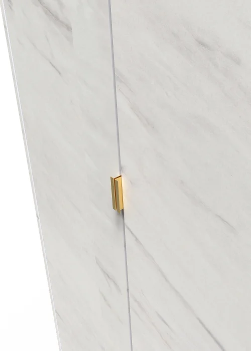 Swift Milano 2 Door Wardrobe (197cm x 53cm x 74cm) - One Size Image 2