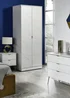 Swift Milano 2 Door Wardrobe (197cm x 53cm x 74cm) - One Size Image 5