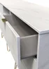 Swift Milano 6 Drawer TV Unit (74cm x 39.5cm x 152cm) - One Size Image 3