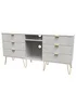 Swift Milano 6 Drawer TV Unit (74cm x 39.5cm x 152cm) - One Size Image 5