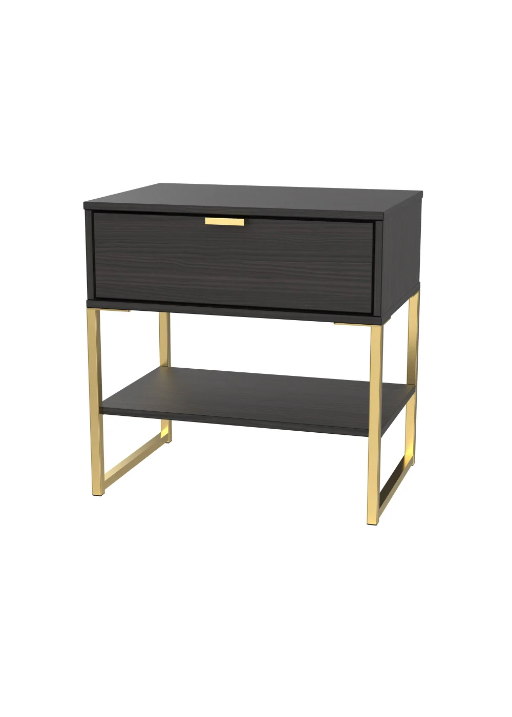 Swift Cordoba Single 1 Drawer Bedside Cabinet (58cm x 39.5cm x 57.5cm) - One Size Image 5