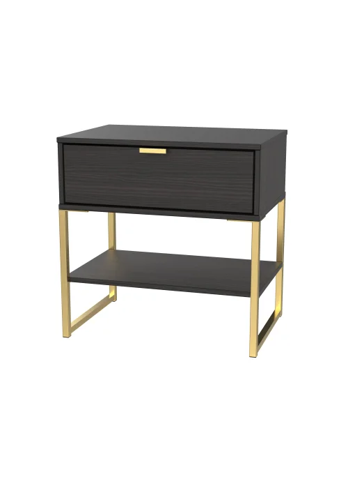 Swift Cordoba Single 1 Drawer Bedside Cabinet (58cm x 39.5cm x 57.5cm) - One Size Image 5