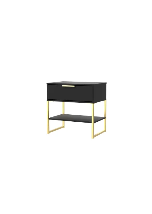 Swift Cordoba Single 1 Drawer Bedside Cabinet (58cm x 39.5cm x 57.5cm) - One Size Image 4