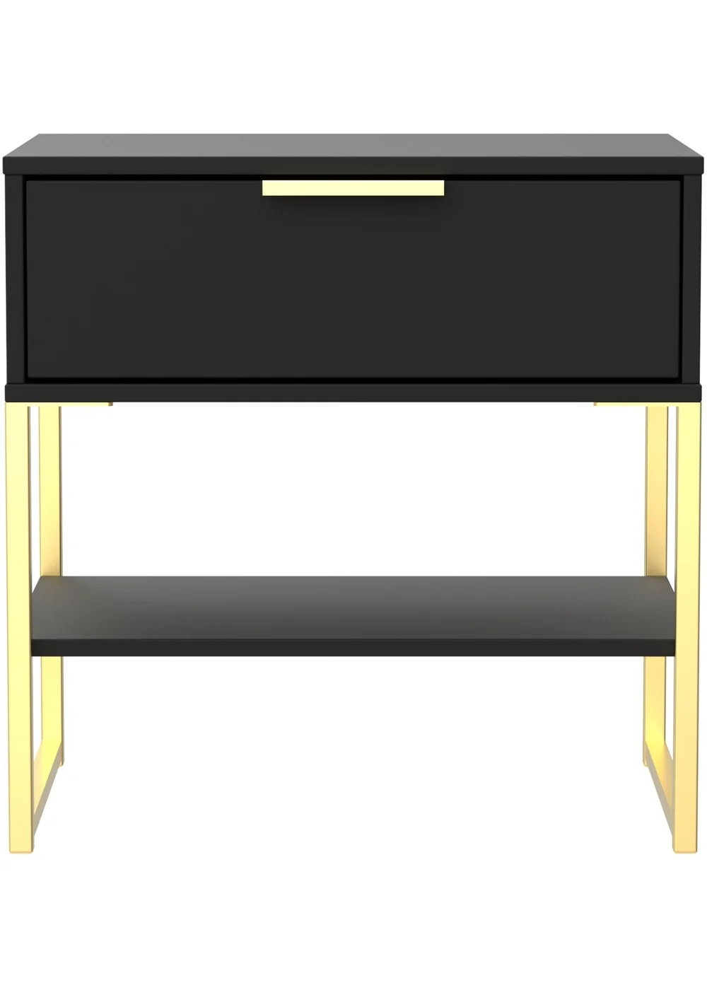 Swift Cordoba Single 1 Drawer Bedside Cabinet (58cm x 39.5cm x 57.5cm) - One Size Image 1