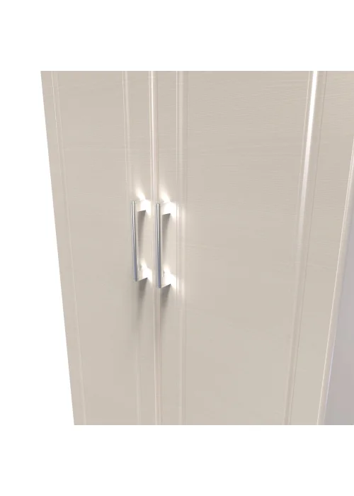 Swift Porto 2 Door Wardrobe (182.5cm x 74cm x 53cm) - One Size Image 4