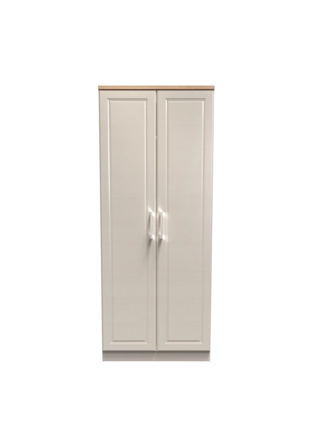 Swift Porto 2 Door Wardrobe (182.5cm x 74cm x 53cm) - One Size Image 1