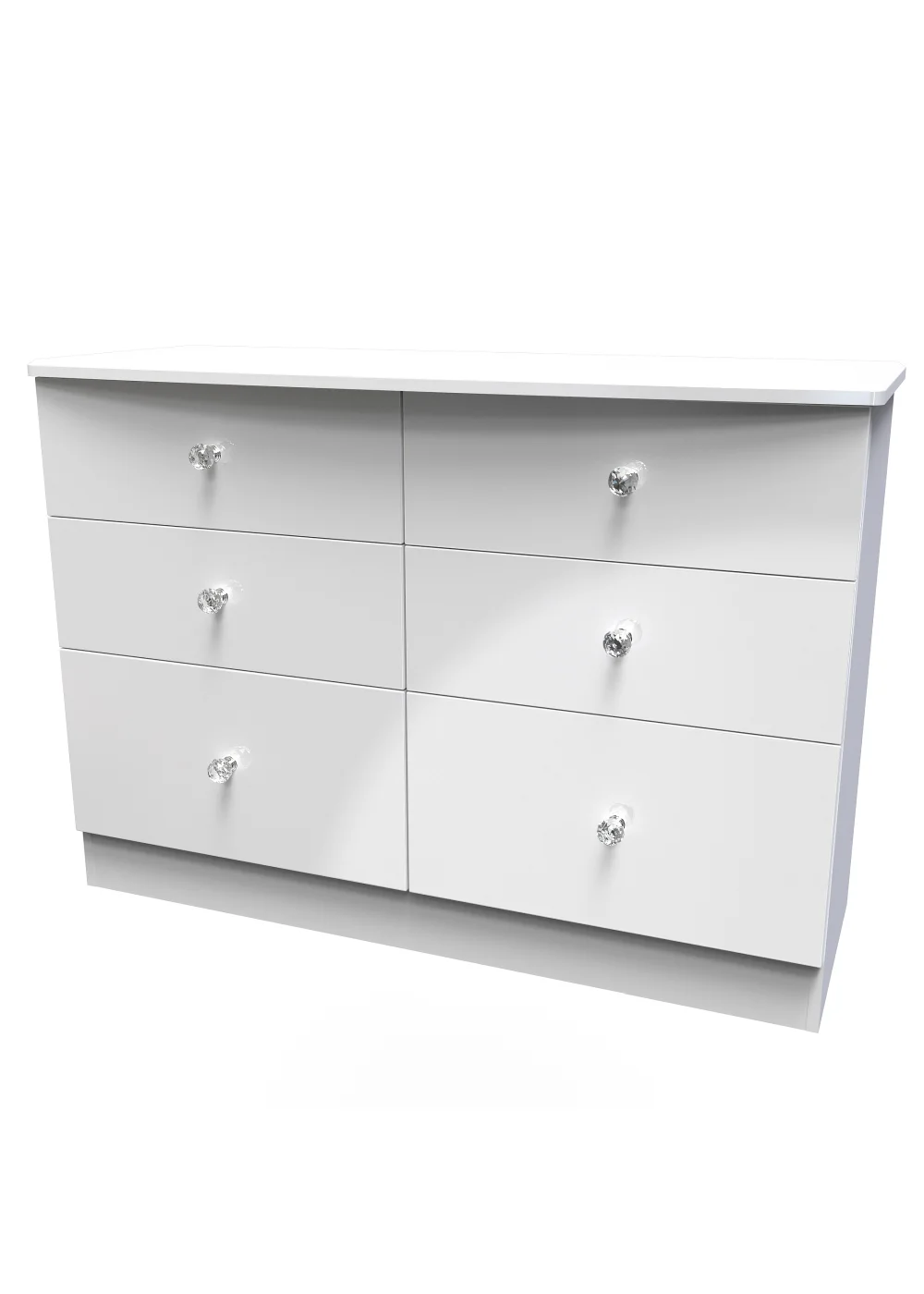 Swift Brilliance 6 Drawer Wide Chest with LED lights (79.5cm x 41.5cm x 112cm) - One Size Image 3