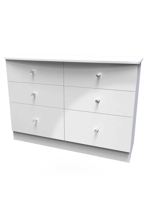 Swift Brilliance 6 Drawer Wide Chest with LED lights (79.5cm x 41.5cm x 112cm) - One Size Image 3