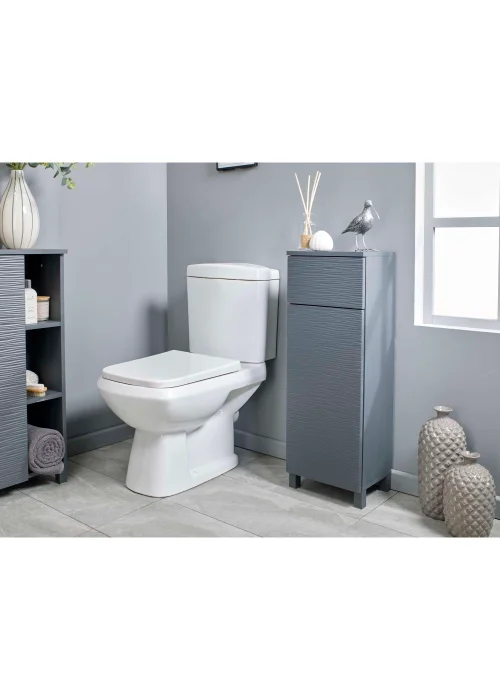 Lloyd Pascal Olsen Ripple Floor Cabinet (86cm x 30cm x 24cm) - One Size Image 3