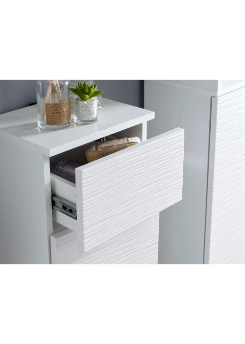 Lloyd Pascal Olsen Ripple Floor Cabinet (86cm x 30cm x 24cm) - One Size Image 3