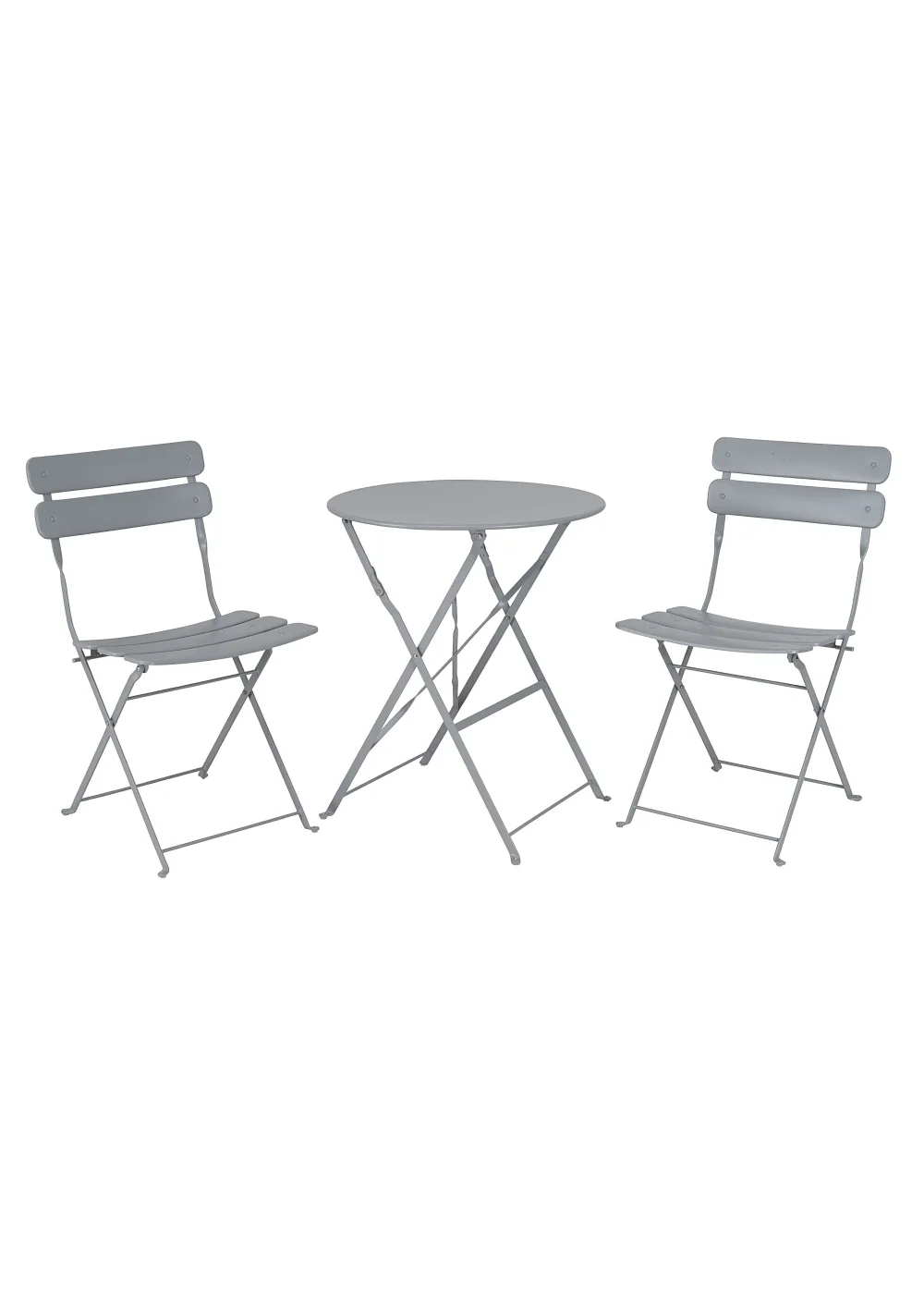 Premier Decorations Nimes Grey Bistro Set - One Size Image 1