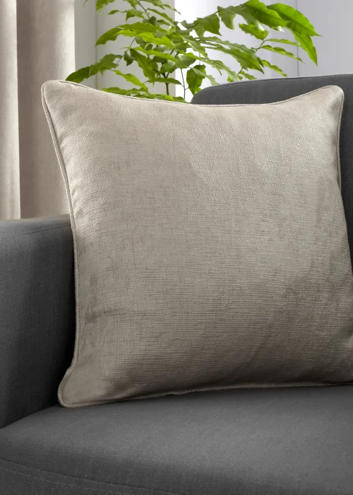 Fusion Strata Natural Filled Cushion (43cm x 43cm) - One Size Image 1