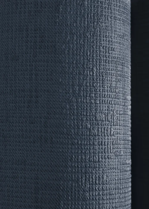 Fusion Strata Dimout Navy Eyelet Curtains - 46W X 54D (116x137cm) Image 5