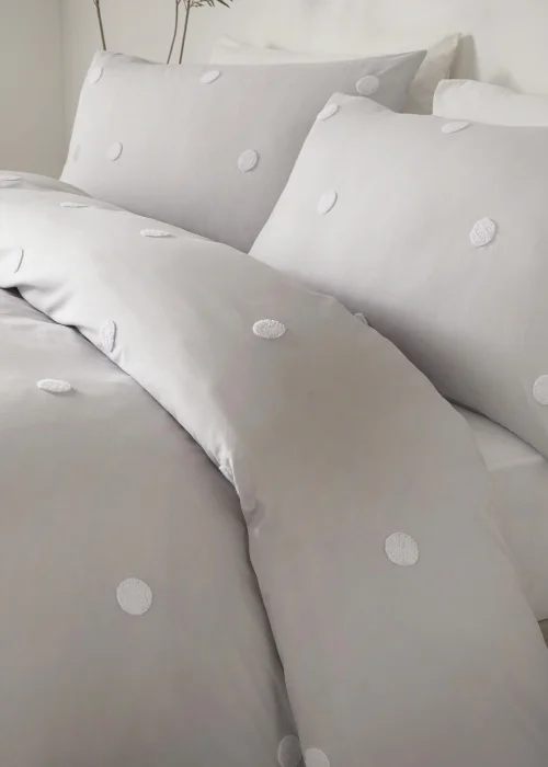 Appletree Dot Garden Metallic Duvet Cover Set - Single Image 2