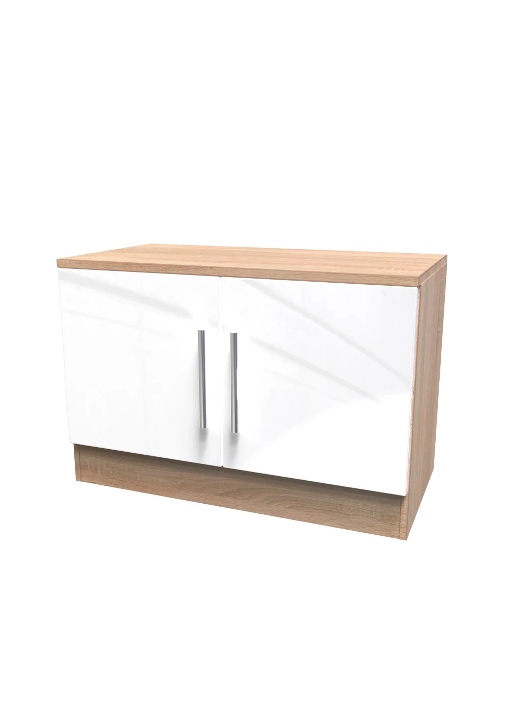 Swift Prague Compact 2 Door TV & Media Unit (49.5cm x 40cm x 76cm) - One Size Image 3