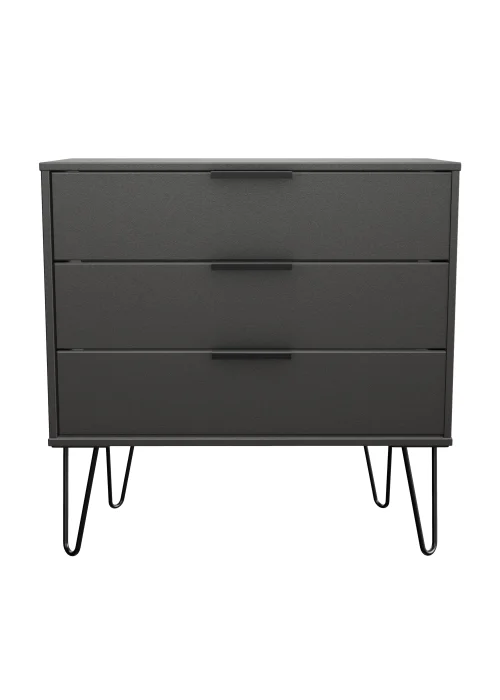 Swift Milano 3 Drawer Chest (69.5cm x 41.5cm x 76.5cm) - One Size Image 3