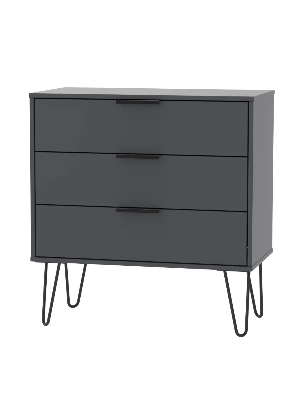 Swift Milano 3 Drawer Chest (69.5cm x 41.5cm x 76.5cm) - One Size Image 2