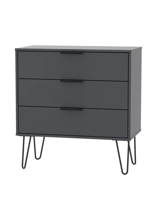 Swift Milano 3 Drawer Chest (69.5cm x 41.5cm x 76.5cm) - One Size Image 2