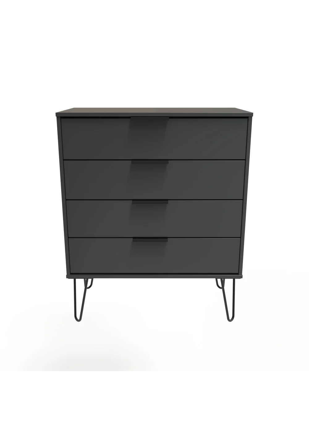 Swift Milano 4 Drawer Chest (88.5cm x 41.5cm x 76.5cm) - One Size Image 1