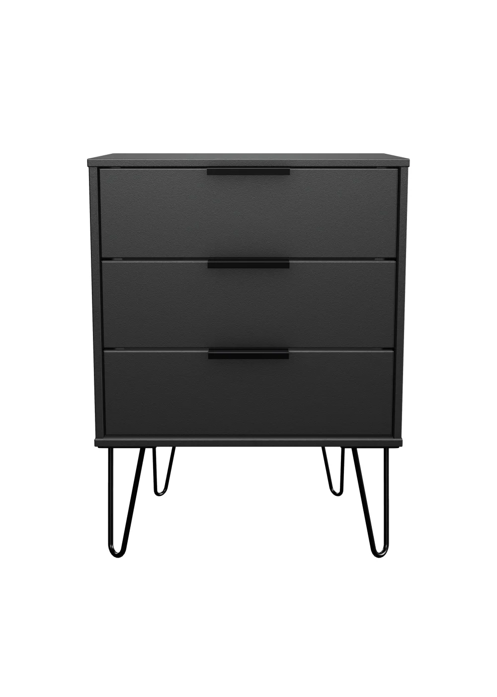 Swift Milano 3 Drawer Midi Chest (74cm x 39.5cm x 57.5cm) - One Size Image 1