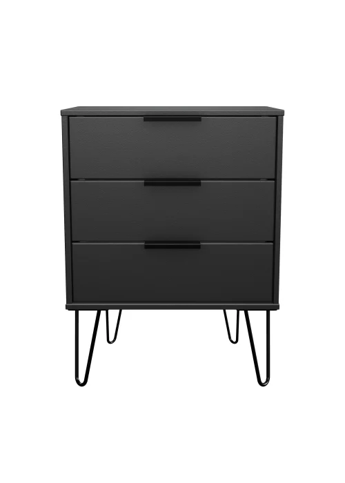 Swift Milano 3 Drawer Midi Chest (74cm x 39.5cm x 57.5cm) - One Size Image 1