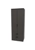 Swift Milano Tall 2 Drawer Wardrobe (197cm x 53cm x 74cm) - One Size Image 3