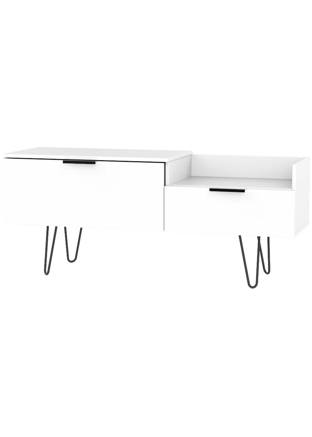 Swift Milano TV Console Unit (51.5cm x 39.5cm x 128cm) - One Size Image 1