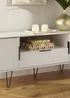 Swift Milano 2 Door 1 Drawer Wide TV Unit (64.5cm x 39.5cm x 144cm) - One Size Image 2