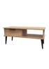 Swift Milano 1 Drawer Coffee Table (45.5cm x 39.5cm x 90.5cm) - One Size Image 3