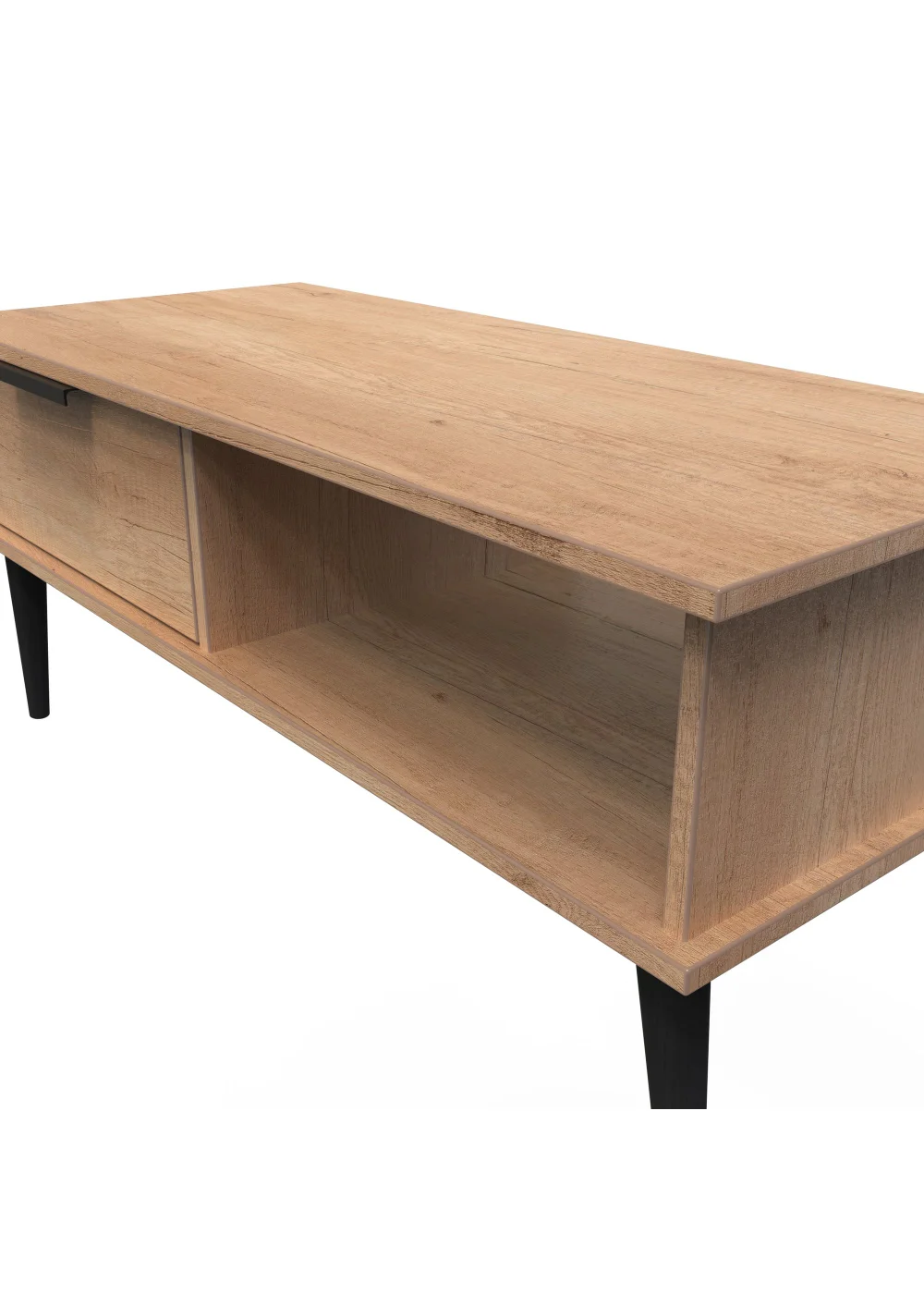Swift Milano 1 Drawer Coffee Table (45.5cm x 39.5cm x 90.5cm) - One Size Image 4