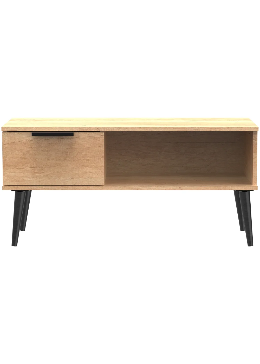 Swift Milano 1 Drawer Coffee Table (45.5cm x 39.5cm x 90.5cm) - One Size Image 1