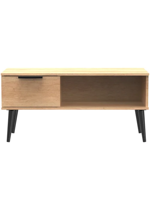Swift Milano 1 Drawer Coffee Table (45.5cm x 39.5cm x 90.5cm) - One Size Image 1
