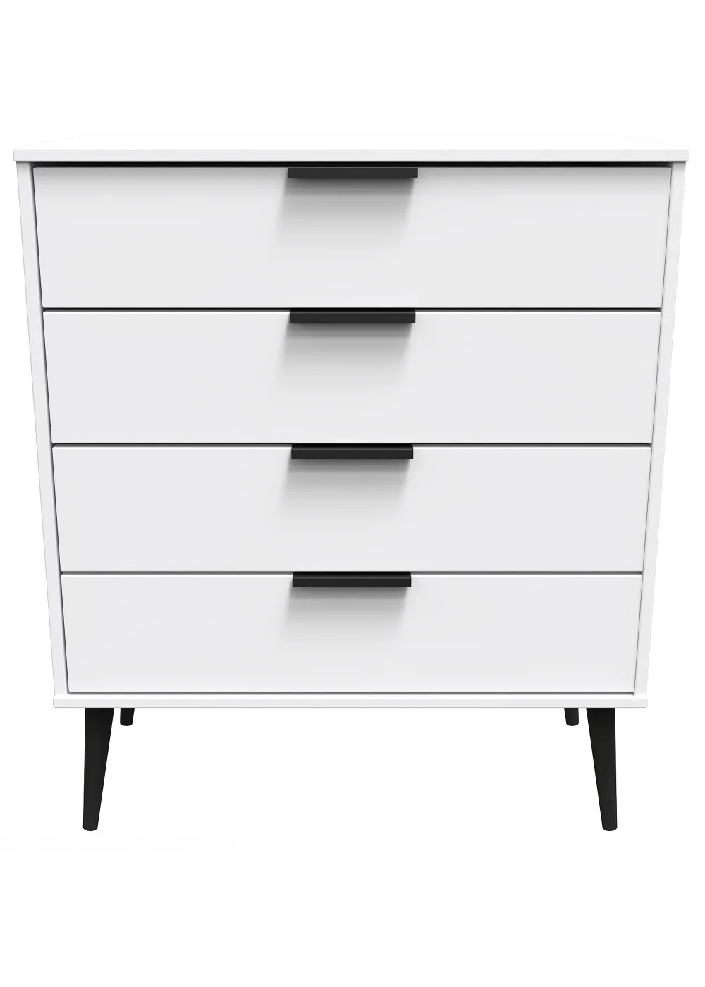 Swift Milano 4 Drawer Chest (88.5cm x 41.5cm x 76.5cm) - One Size Image 1
