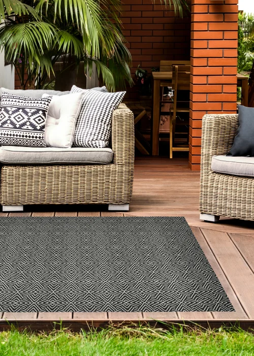 Homemaker Aztec Indoor/ Outdoor Country Rug - 80 x 150 Image 5