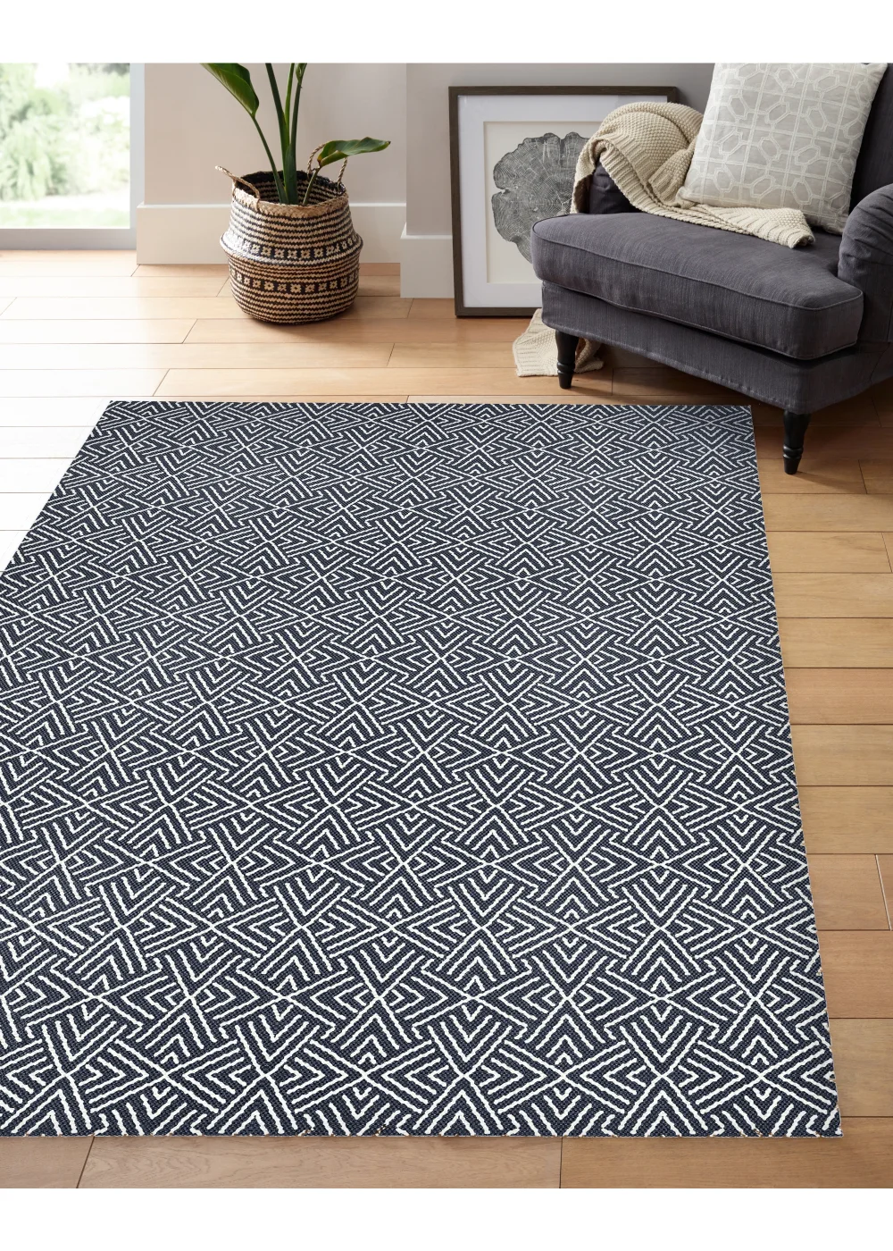 Homemaker Aztec Indoor/ Outdoor Country Rug - 120 x 170 Image 5