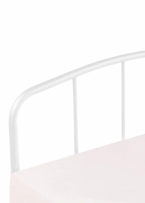 LPD Furniture Milton White Bed - Single Image 2