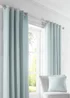 Dreams & Drapes Tiffany Jacquard Eyelet Curtains - 46W X 54D (116x137cm) Image 1