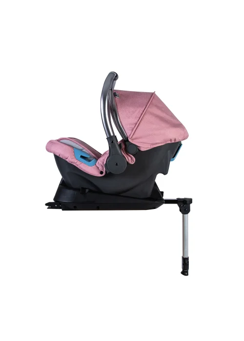 Red Kite Push Me Pace Blush 3 in 1 Travel System Pram (105.5cm x 59cm x 92cm) - One Size Image 4