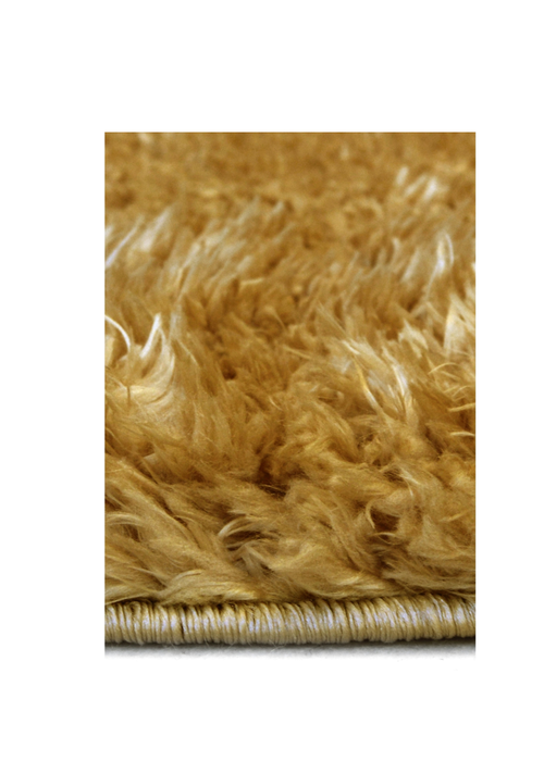 Homemaker Ochre Supersoft Shaggy Rug - 80 x 150 Image 4