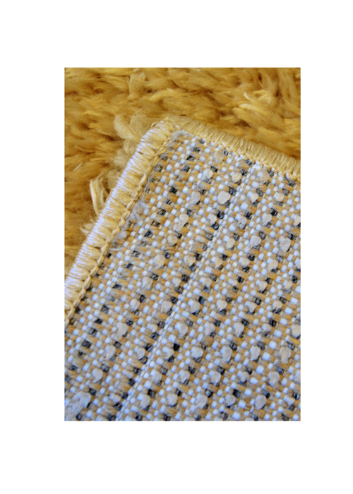 Homemaker Ochre Supersoft Shaggy Rug - 80 x 150 Image 5