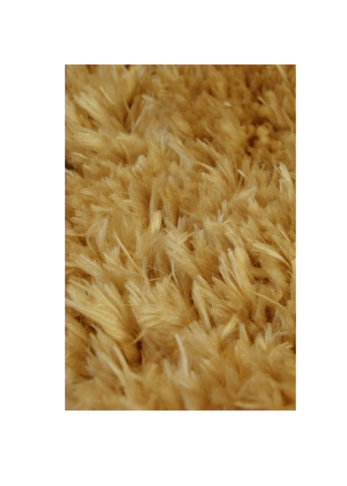Homemaker Ochre Supersoft Shaggy Rug - 80 x 150 Image 3