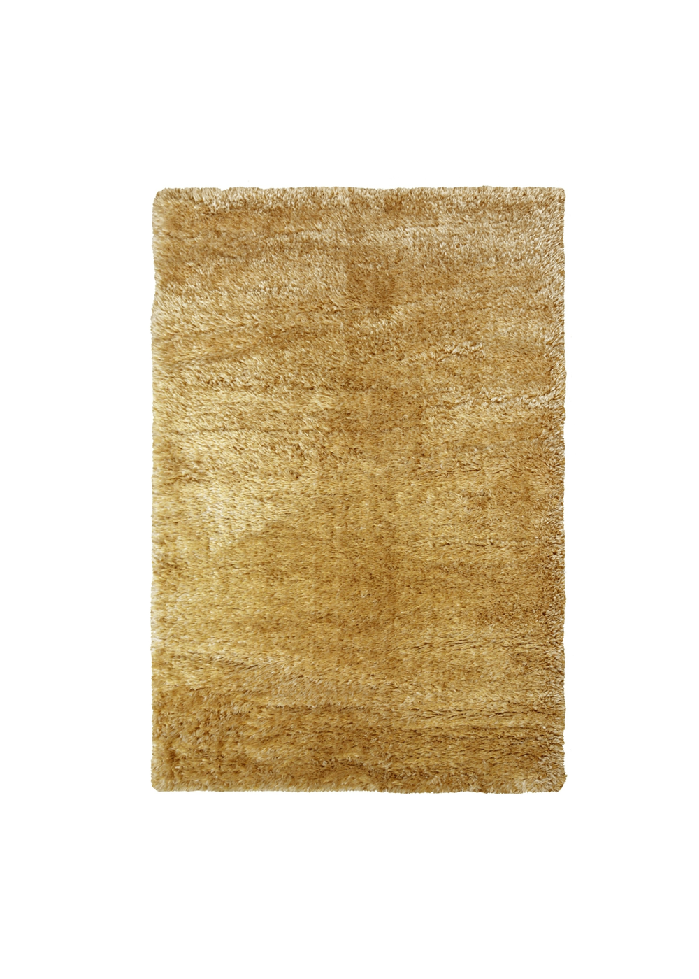 Homemaker Ochre Supersoft Shaggy Rug - 80 x 150 Image 2