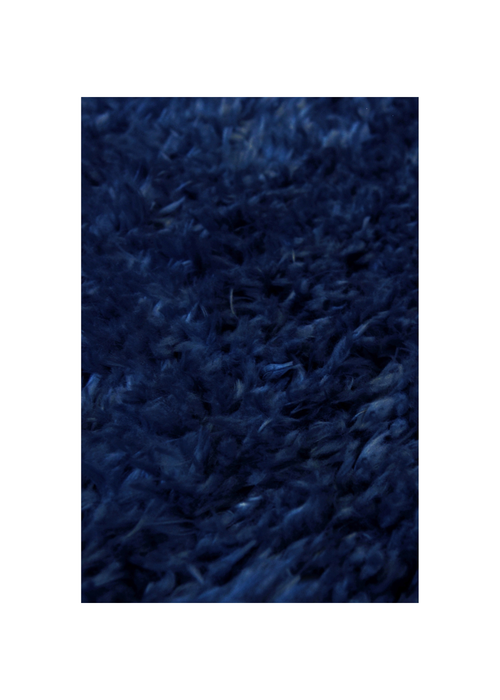 Homemaker Blue Supersoft Shaggy Rug - 80 x 150 Image 3