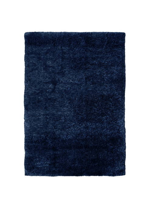 Homemaker Blue Supersoft Shaggy Rug - 80 x 150 Image 2