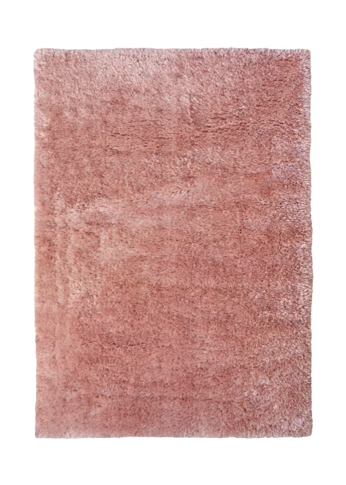 Homemaker Pink Supersoft Shaggy Rug - 80 x 150 Image 2