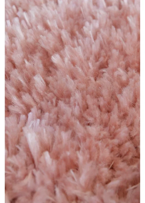 Homemaker Pink Supersoft Shaggy Rug - 80 x 150 Image 3